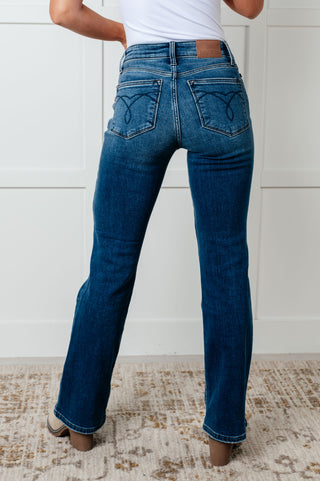 Judy Blue Mid-Rise Bootcut Jeans with Thermal Lining