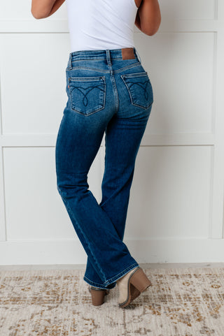 Judy Blue Mid-Rise Bootcut Jeans with Thermal Lining