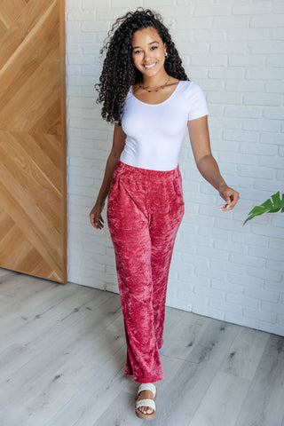 Velour Pant Set