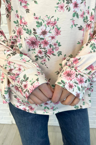 Cool to Be Kind Floral Blouse